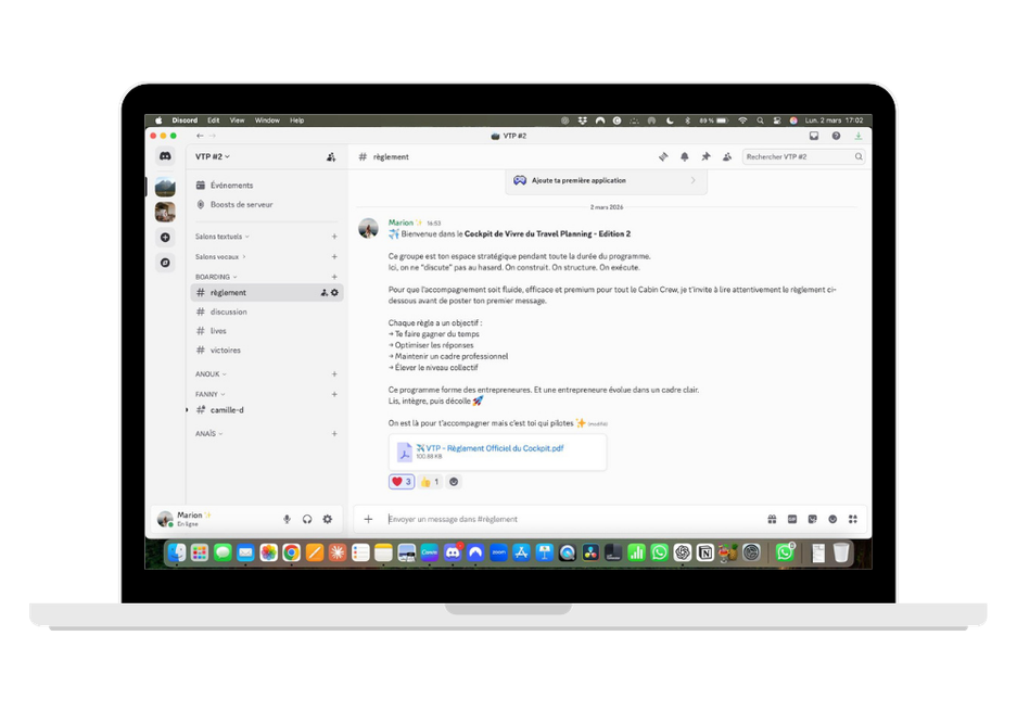 Groupe Discord VTP